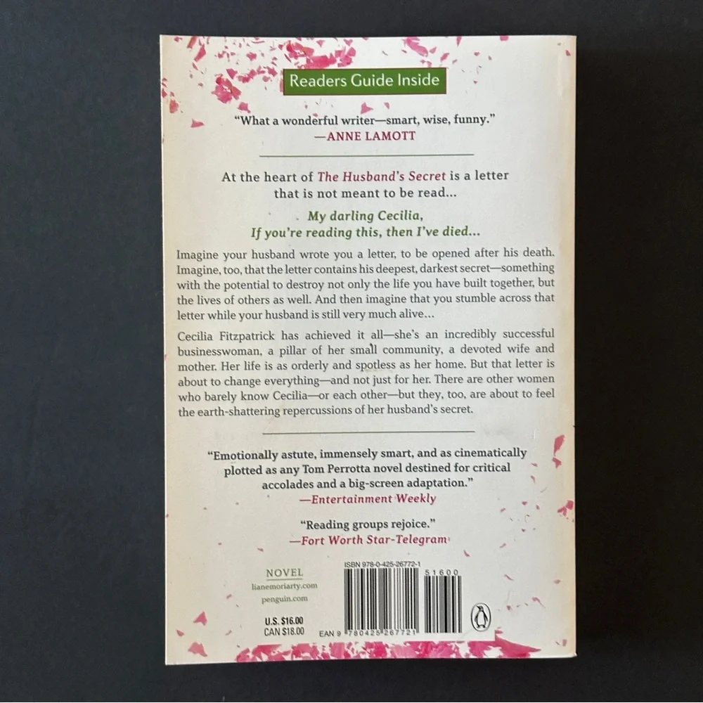 The Husband's Secret by Liane Moriarty | Fiction, Mystery | Paperback Book - Picture 2 of 7